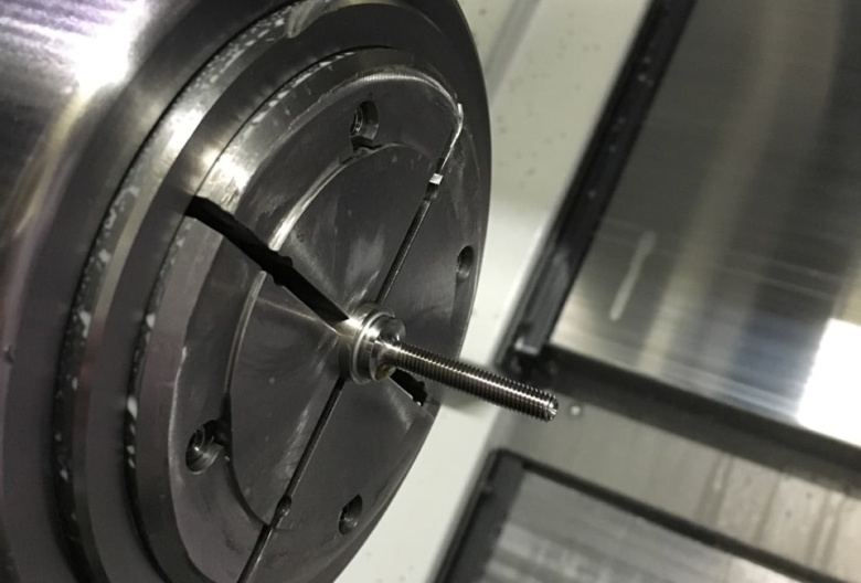 This is a close up image of an Aerospace clevis