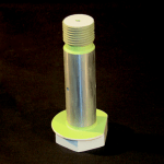 manufactured yellow spindle, aerospace parts