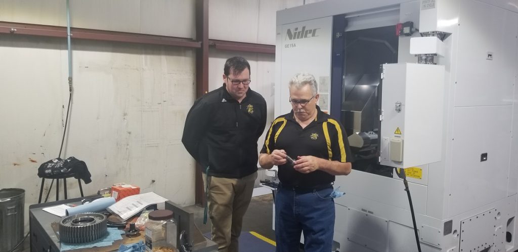Larry & Josh Shorter at Integrated Components Inc Wichita shop